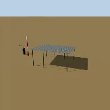 3D model of the Carport