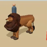 3D model of the Lion